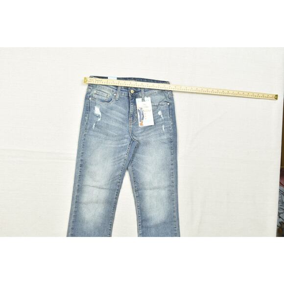 NEW Levi Strauss Signature Mid-Rise Slim Boyfriend Jeans Size 4 W27 - Picture 5 of 8